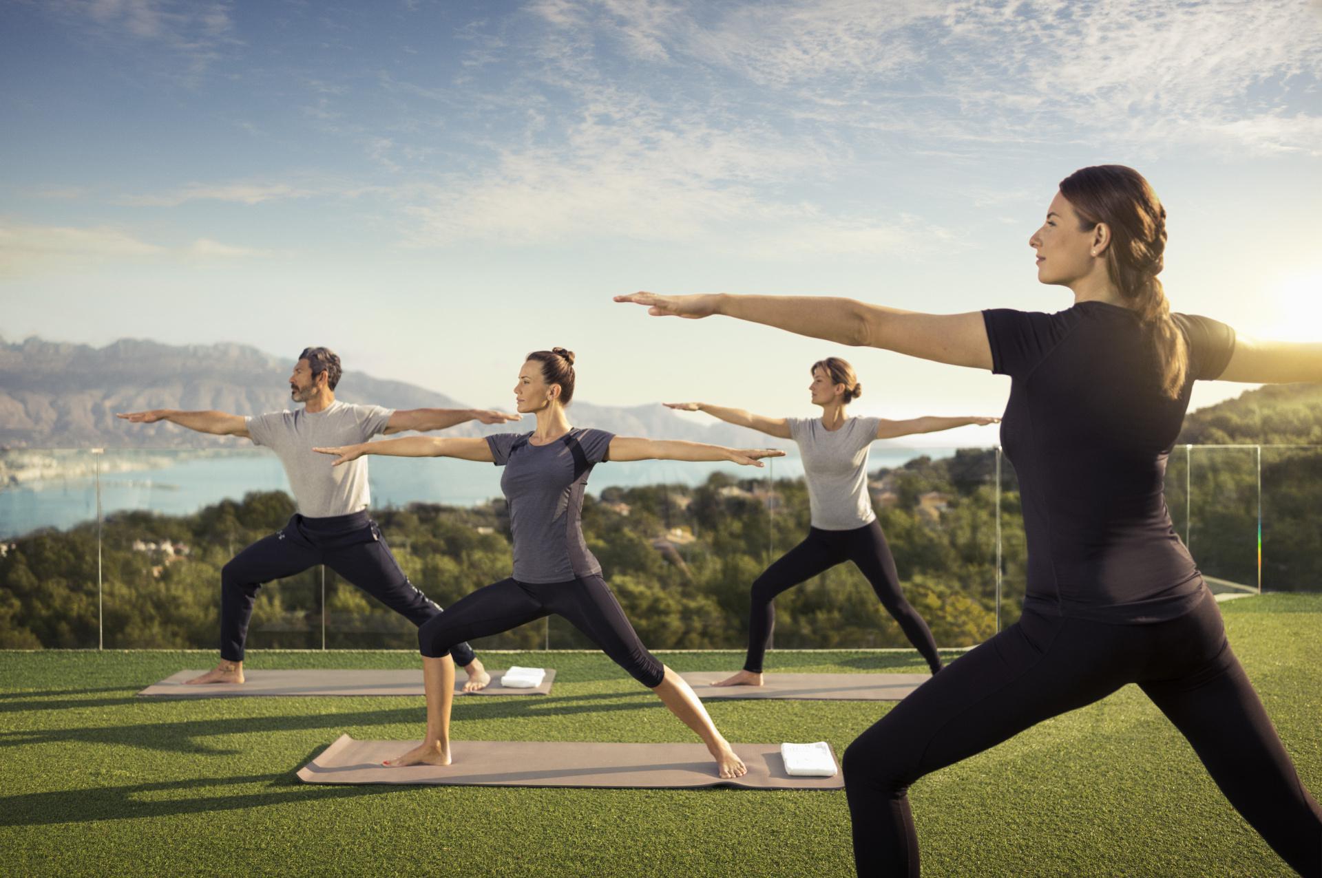 Yoga and wellness lifestyle