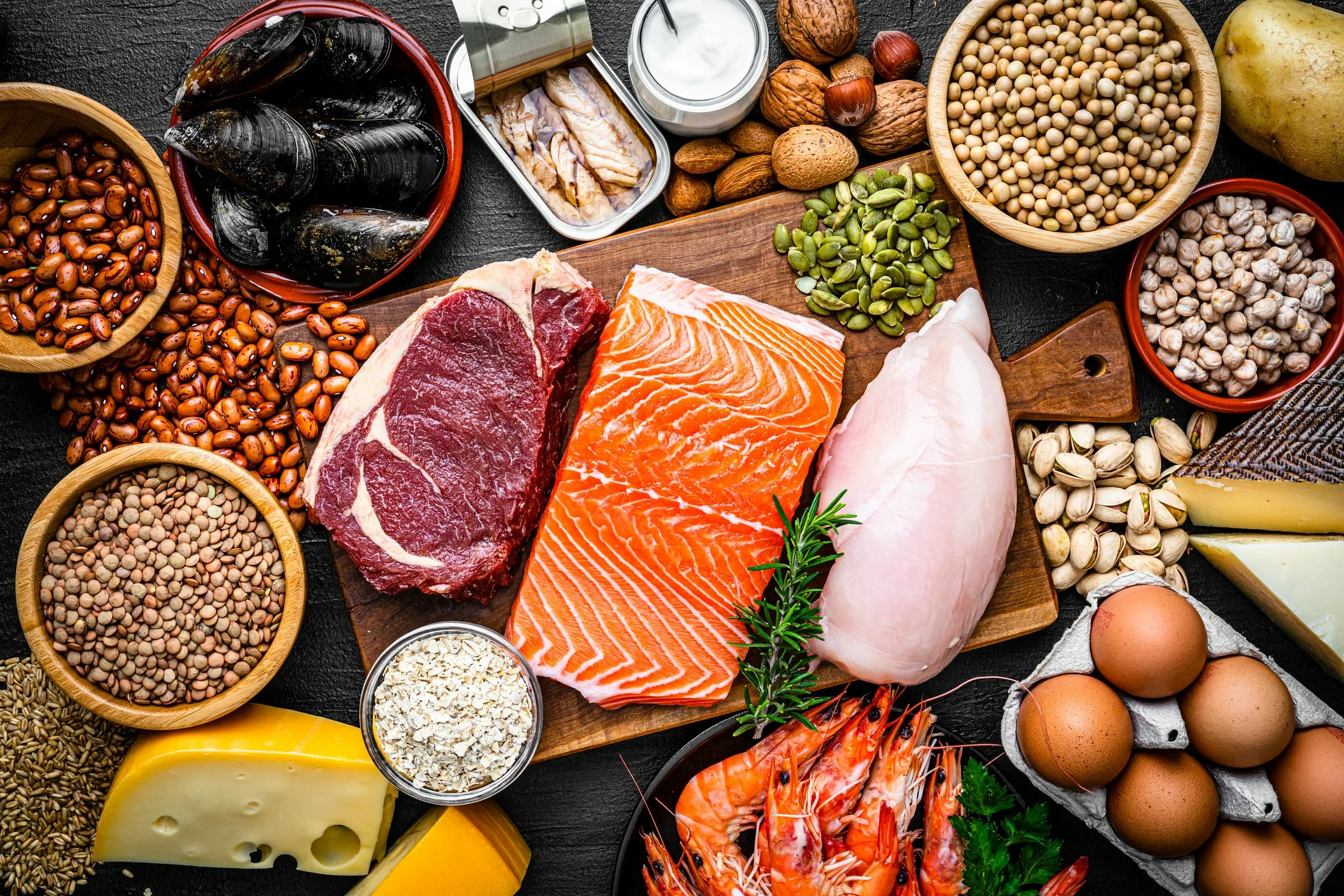 Healthy food selection